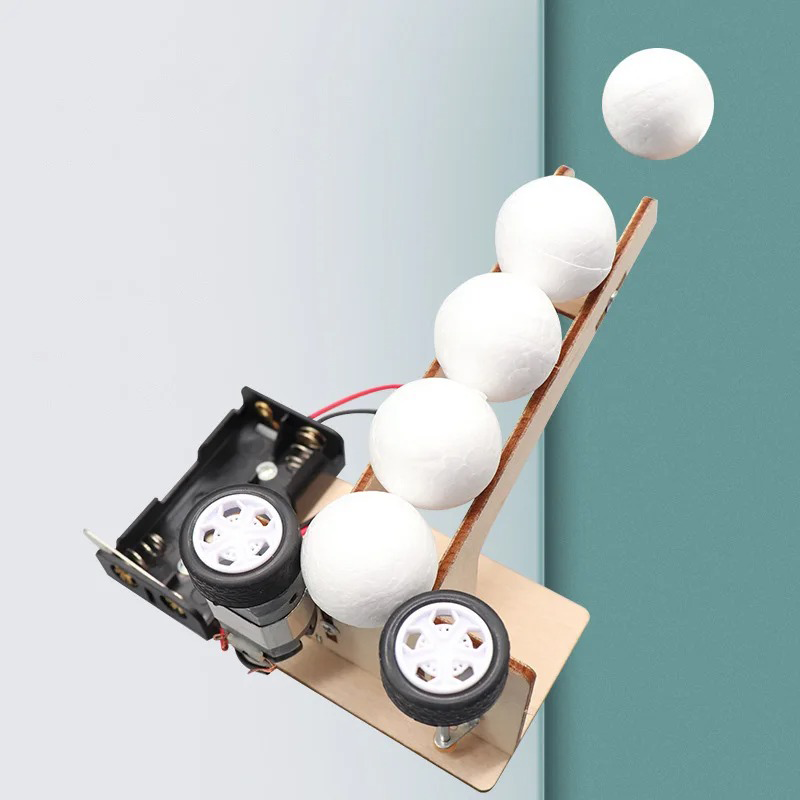 Electric Ball Pitching Machine - огляд і ціна Science Project