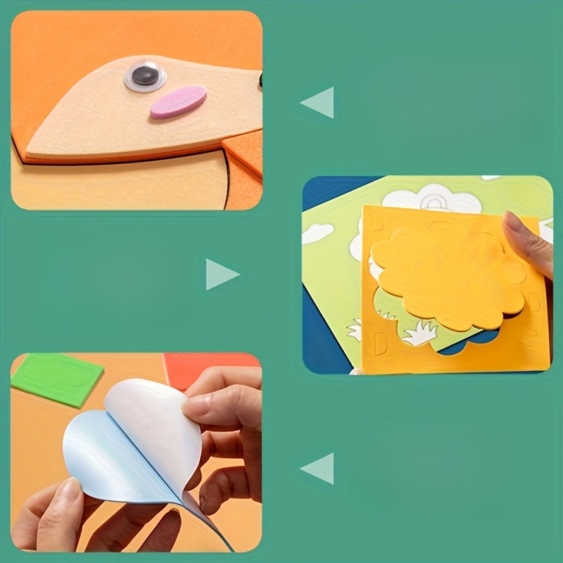 Children's 3D Stickers, 10 Ran - огляд і ціна Science Project