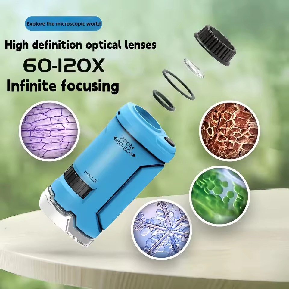 Pocket Microscope Science Toy  - огляд і ціна Science Max
