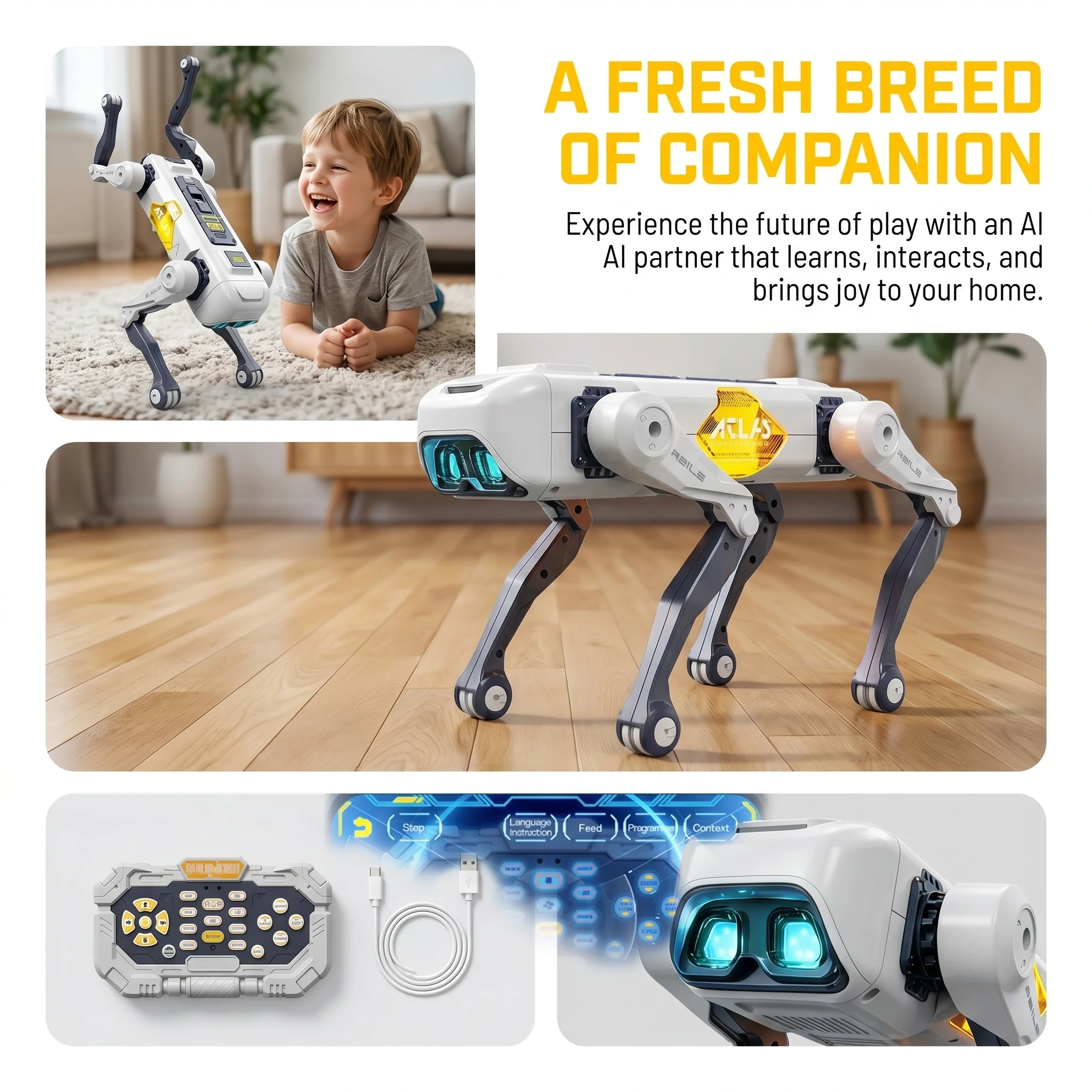 AI Smart Robot Dog, Voice & AP - огляд і ціна Science Robotics