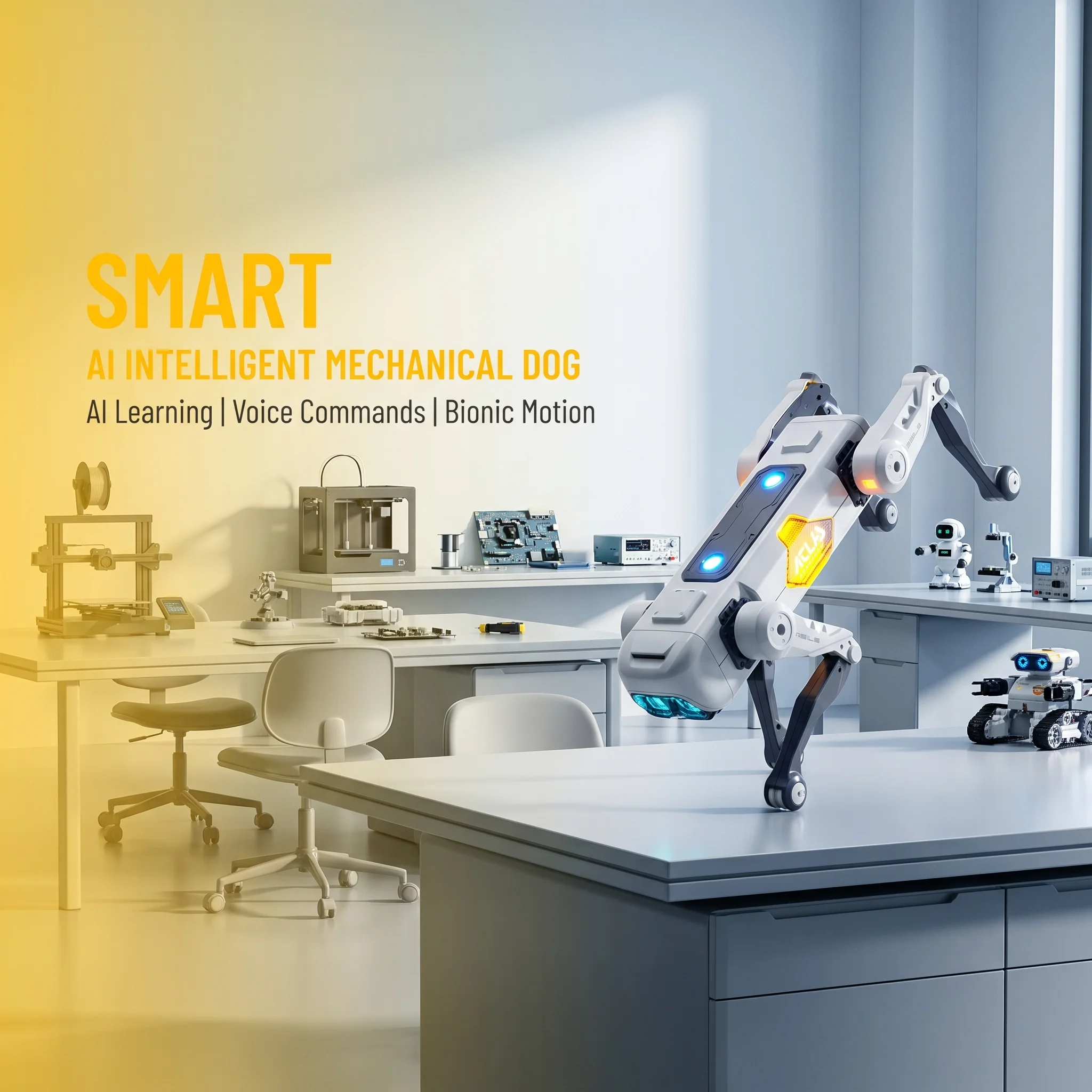 AI Smart Robot Dog, Voice & AP - огляд і ціна Science Robotics