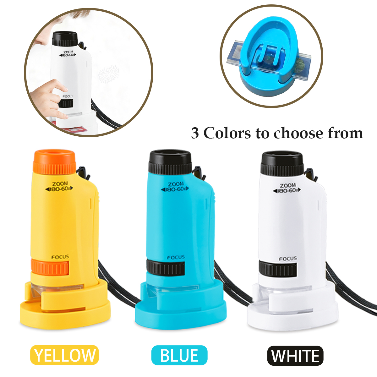 Mini Microscope Handheld Toys  - огляд і ціна Science Max